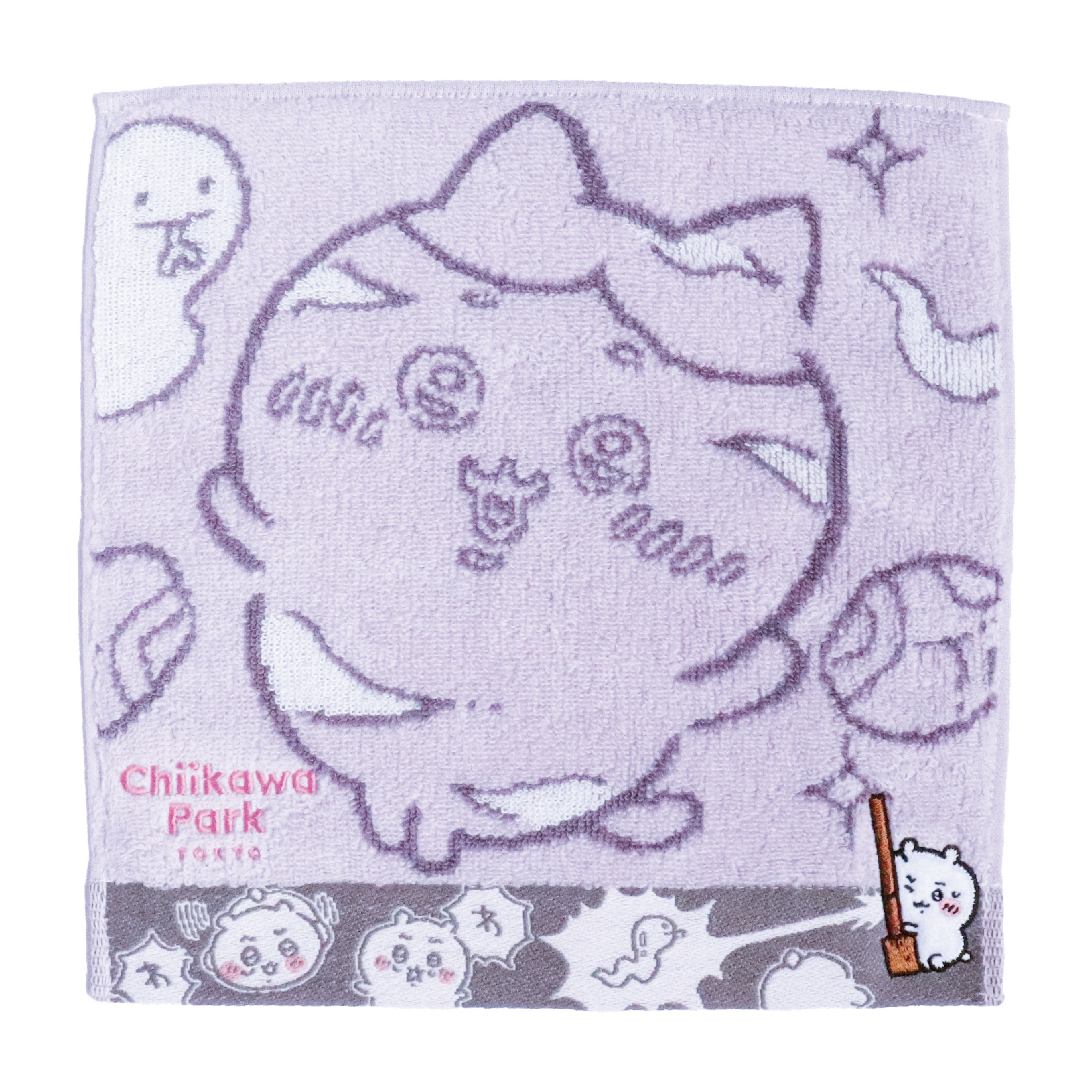 ちいかわパーク ミニハンカチタオル 拾魔（ハチワレ）     